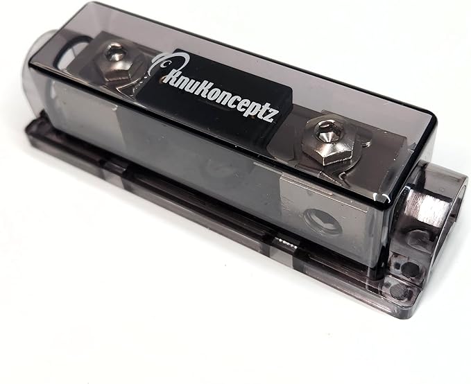 KnuKonceptz Bassik 0 Gauge Complete Amplifier Installation Amp Wiring Kit with RCA