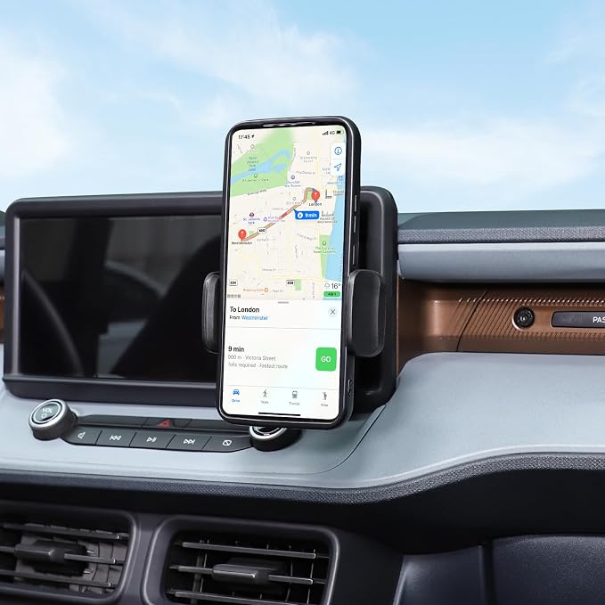 Aunginsy Dashboard Hidden Screen Drawer Organizer with Phone Holder Compatible with Ford Maverick 2022 2023 2024 Car Multimedia Display Right Side Panel Storage Box Truck Dash Cubby Insert Accessories