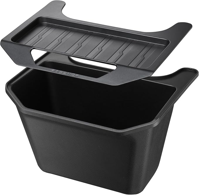 BASENOR Model Y Rear Center Console Organizer and Control Lower Bottom Storage Box