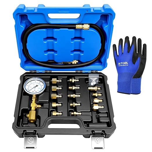 ZKTOOL General Automobile Shock Absorber Test Tool, Air Suspension Leak Detector, Automotive Air Shock Absorber, Pressure Leak Detector Tool, Suspension Leak Test Tool, Air Damper Leak Detector.