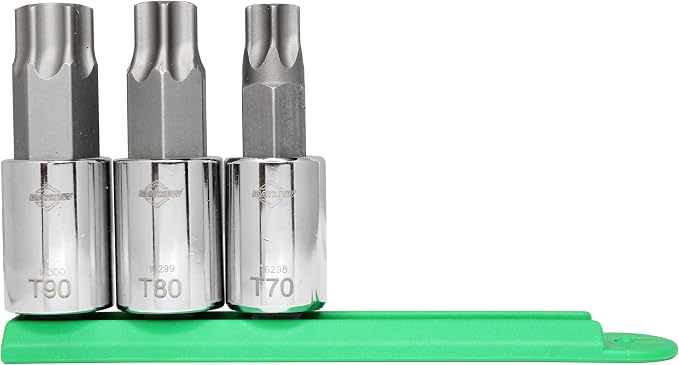 Mayhew Tools 16054 Heavy Duty Torx Insert Socket Bit Set, 3-Piece