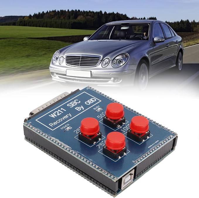 ABS SBC Reset Tool Repair Code SBC Repair Code Tool on Board Diagnostic Scanner C249F Replacement for W211 E Class R230 SL Class (Blue)