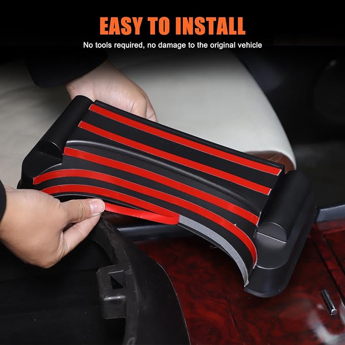 Center Console Hanging Storage Box Compatible with Cadillac Escalade 2007-2014, Organizer Tray Armrest Storage Auto Interior Storage Accessories