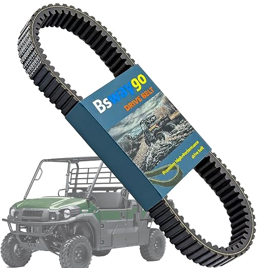 Drive Belt Heavy Duty Aramid Drive Belt Compatible with Kawasaki Mule 3000 3010 3020 4000 4010 CVT Belt Replacement for 59011-1077