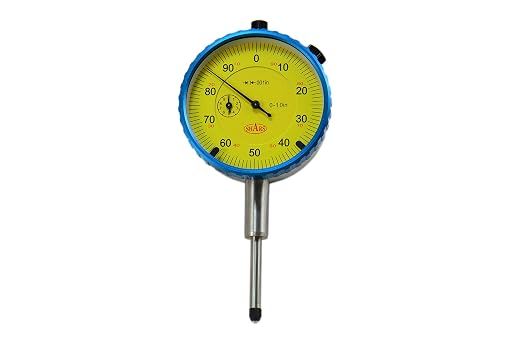 Shars 1" High Precision Dial Indicator, .001" Graduation 303-3111Y !]