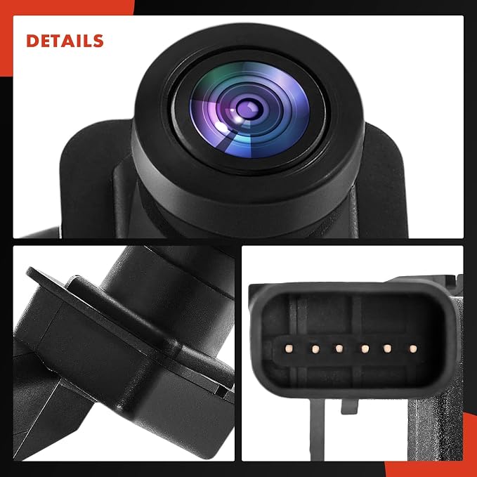 A-Premium Rear View Backup Camera Compatible with Ford | Parking Camera for 2015 2016 2017 2018 Focus - Replace# F1EZ19G490A