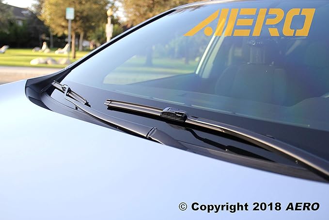 AERO Avenger 24"+21" Premium All-Season Windshield Wiper Blades OEM Replacement for Pontiac G6 2011-2005 (Set of 2)