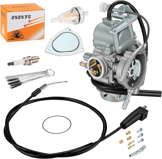 Carburetor Assembly W/Cable For Suzuki Ozark 250 LT-F250 2002-2007 (Only MODEL K7/K8) 13110-05G01