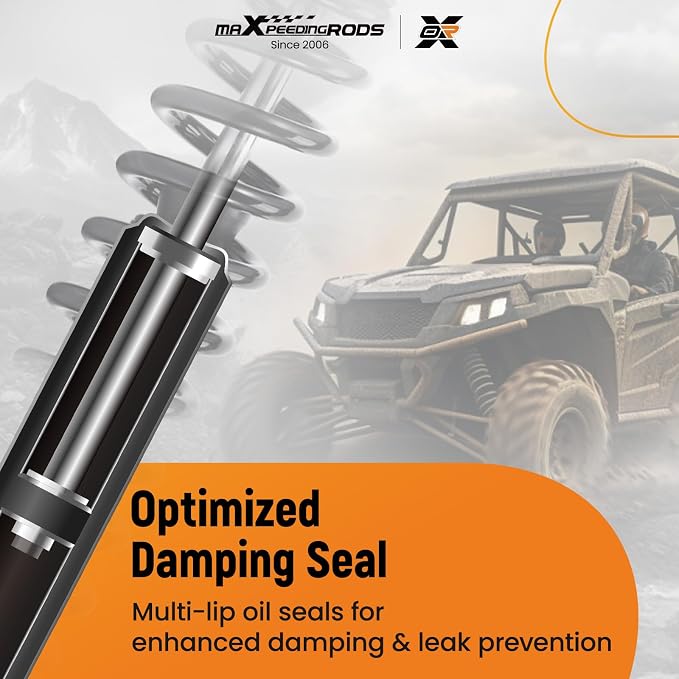 maXpeedingrods Rear Shock for Honda Rancher 350 ES 2x4 (TRX350TE) 2004-2006, for Honda Rancher 350 2x4 (TRX350TM) 2004-2006, for Honda Rancher 350 4x4 (TRX350FM) 2004-2006