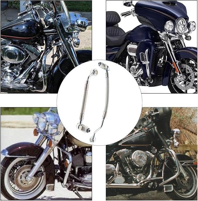 Fuel Injection Line HDFL005 HDFL-005 Compatible with Harley-Davidson 1995-1999 Electra Glide, Road King, Road Glide, Tour Glide EFI | Replace# 61470-99A