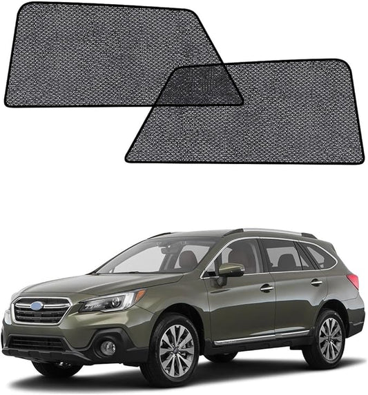 Car Window Shades for Subaru Outback Wagon(2015-2019), 2-Pack Rear Window Sun Shades for Baby – Breathable Mesh, UV & Heat Blocker, Privacy Protection for Camping, Travel, Sleep & Nursing