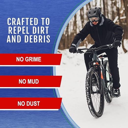Squirt Low-Temperature Chain Lube for Bikes (4 Oz) – Low Temperature All Weather Bike Chain Lube – Cold Weather Lubricant to Reduce Noise & Chainsuck