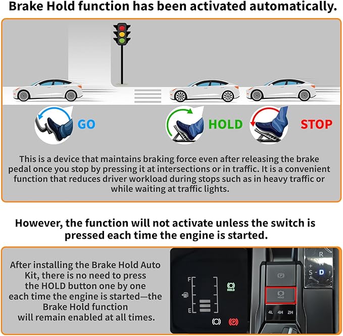 Auto Hold Module for 2024 2025 Toyota Tacoma Auto Hold Function Replacement Fixes Brake Hold System
