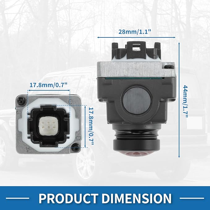 Rear View Camera for Land Rover Discovery Range Rover 2013-2015 for Jaguar E-Pace F-Pace 2017-2022 for XE XF XJ 2016-2022 Park Assist Backup Reverse Camera FW93-19H422-AB