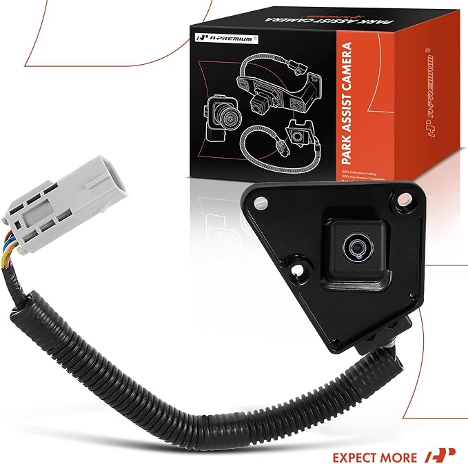 A-Premium Rear View Backup Camera Compatible with Honda | Parking Camera for 2009 2010 H3 - Replace# 25899107