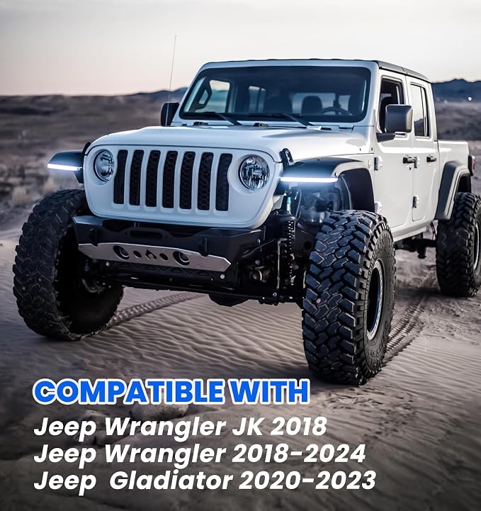 Eamplest Gear Shift Center Console Side Tray Organizer for Jeep Wrangler Bundle with Sun Visor Repair Kit