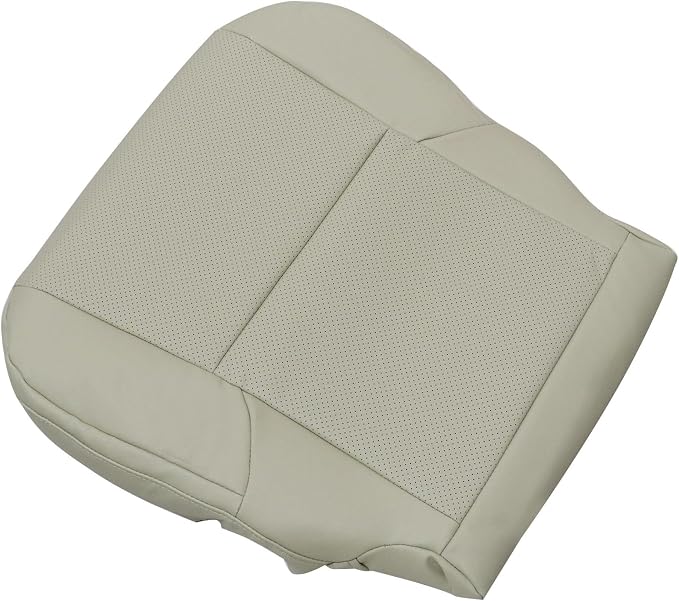 Driver & Passenger Bottom & Top Lean Back Leather Replacement Seat Covers Tan #LA00 or LB00 Compatible with Lexus GX460 2010 2011 2012 2013 2014 2015 2016 2017