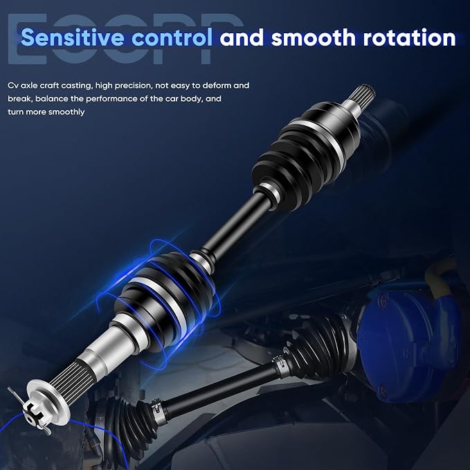 ECCPP CV Axle Drive Shaft Assembly fit for 1997 2000 for YAMAHA Big Bear 350 Wolverine 350 Big Bear 400 Kodiak 400 Front Left Right 4KB-2510F-00-00