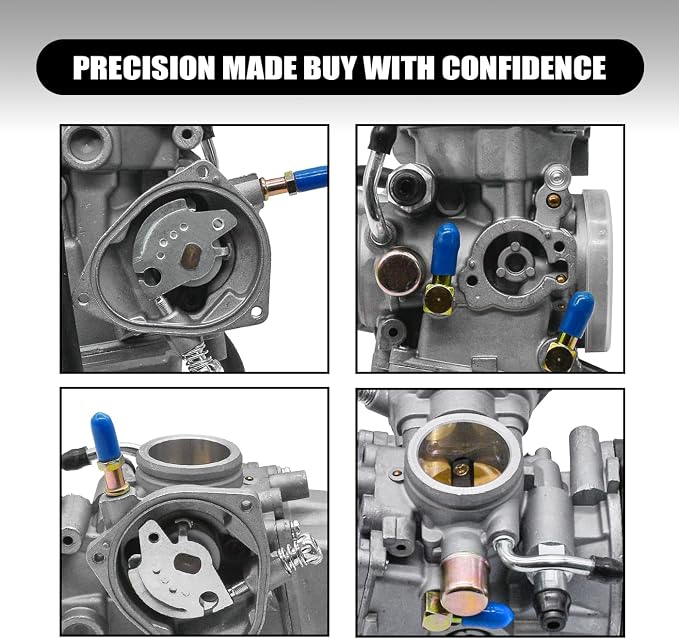 Carburetor Fit for Suzuki King Quad 300 LTF300F 4x4 2000-2002 13200-39D22 With Fuel Valve Petcock Air Filter
