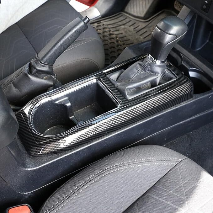 Car ABS Control Gears Shift Panel Protective Trim Frame Compatible with Fit forToyot-a Tacoma 2015 2016 2017 2018 2019 2020 2021 2022 2023 Gears Shift Cup Holder Trim Frame Accessories