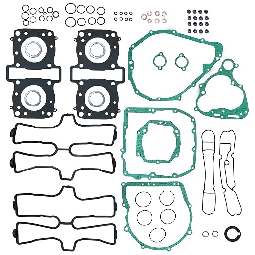 Motorcycle Engine Cylinder Head Gasket Set Fit for Yamaha V-Max Vmax Xvz12 V-Max 1200 XVZ1200 XVZ12 XVZ1300 XVZ13 Venture Royal 1983-1998 26H-11193-00