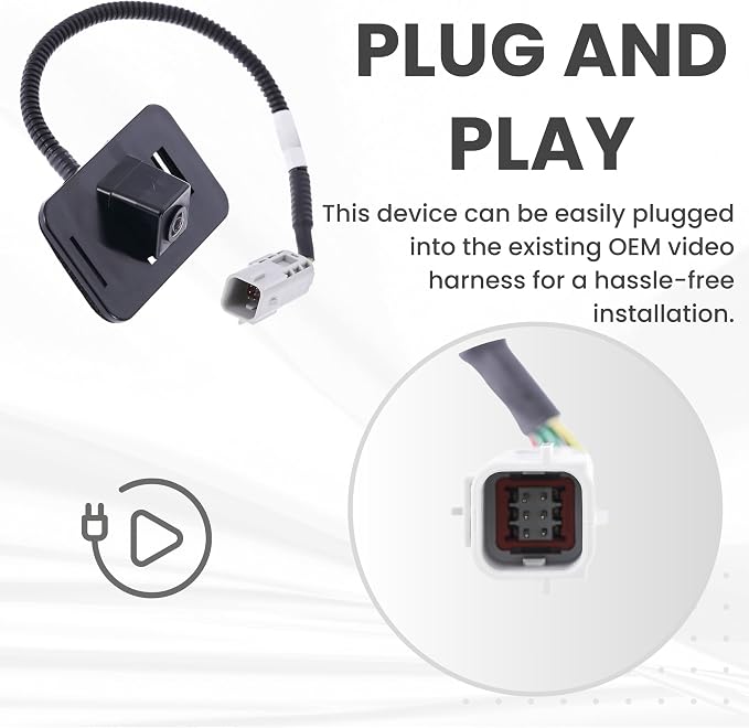 Backup Camera for 2015-2020 GM Escalade Suburban Tahoe Yukon Denali XL Cam | Replaces OE part 23378804 23404613 23432248, rear view reverse parking assist backup monitor high definition hd