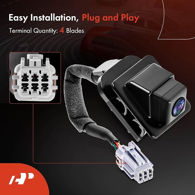 A-Premium Rear View Backup Camera Compatible with Kia | Parking Camera for 2014 2015 2016 Forte5 - Replace# 95760A7700