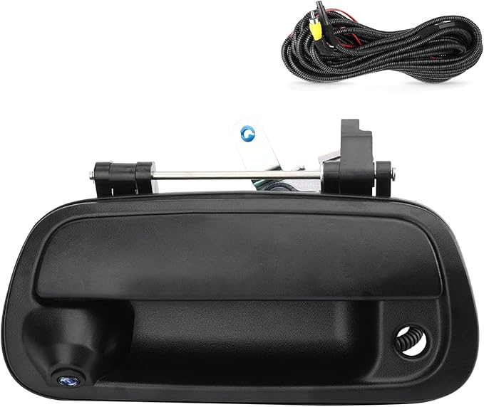 Backup Camera Tailgate Handle Compatible with Toyota Tundra 2000-2006 SR5 Base Limited, Reverse Back Up Camera Replace 819952028013, Rear View Camera 170° Wide-Angle