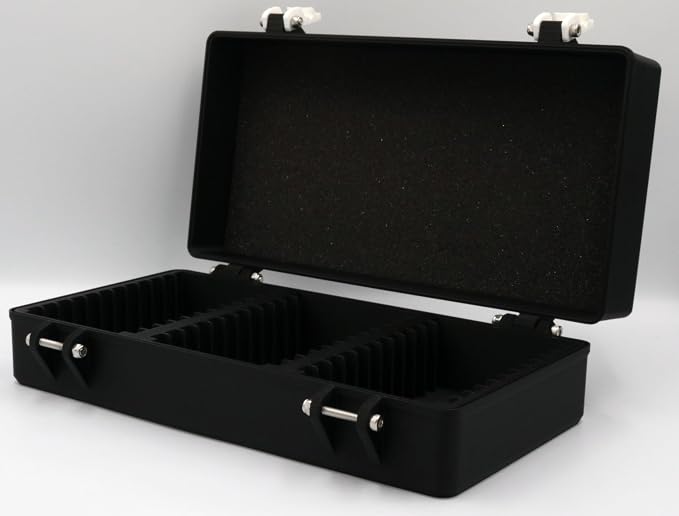 MiniDisc Carrying Case - Rugged & Protective - Holds 36 Mini CDs