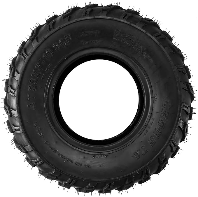 Torchbeam 23x7-10 ATV UTV Tires All-Terrain Quad Tire for All Trail Mud Pavement Sand Off-Road Tire,6 Ply, 2 pack