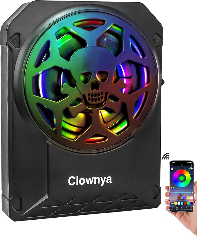 10-Inch Slim Car Subwoofer, 1200W Underseat with LED Ambient Light, Individual Control for Low Pass/Gain/Boost Bass, Loud Stereo Sound, Deep Bass Perfect for Truck/SUV/Jeep/MPV (Colorful)