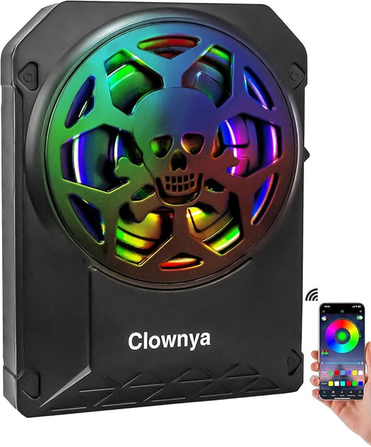 10-Inch Slim Car Subwoofer, 1200W Underseat with LED Ambient Light, Individual Control for Low Pass/Gain/Boost Bass, Loud Stereo Sound, Deep Bass Perfect for Truck/SUV/Jeep/MPV (Colorful)