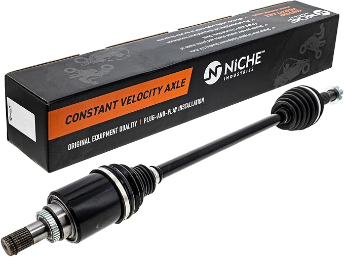 NICHE Front CV Axle Drive Shaft for Honda 44220-HL6-AF1 44250-HL6-AG1 | For Honda, Fits 2023-2024 Talon 1000R SXS10S2R, 2023-2024 Talon 1000R-4 SXS10S4R, Replaces 1000R-4, 44220-HL6-AF1