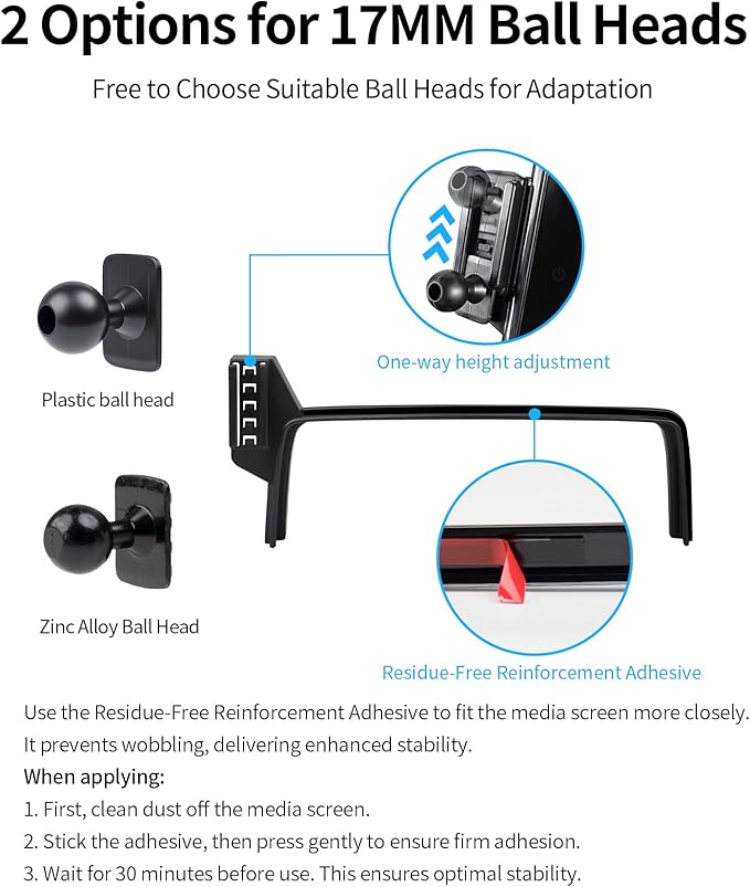 Wireless Charging car Phone Holder for Honda CR-V 2017-2022/CRV Hybrid 2020-2022 Accessories 5/7 inch Screen Fixed Clip,360° Rotation car Phone Mount Compatible with MagSafe