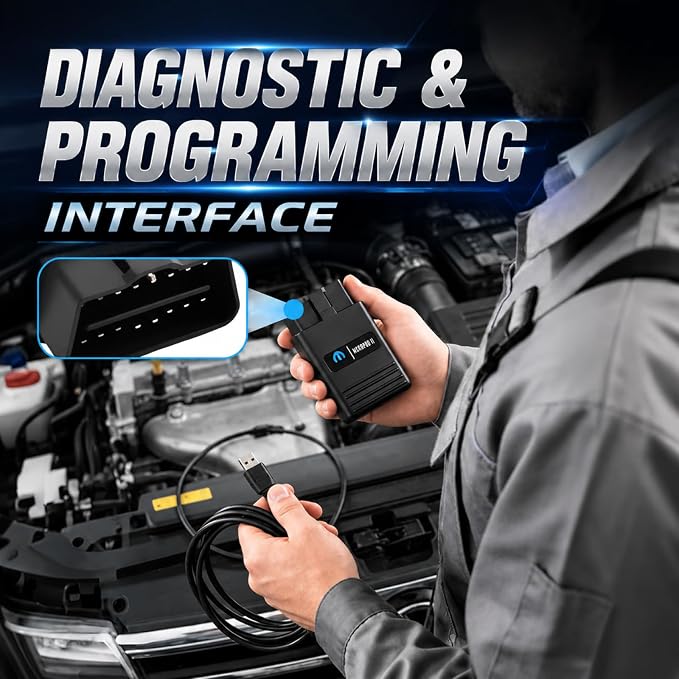 MicroPod 2 Diagnostic & Programming Tool for Jeep Dodge Chrysler Fiat, Full System Scanner with DRBIII Support, Compatible with 1998-2016 Vehicles, V17.04.27