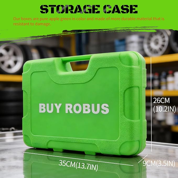 3/4 Drive Stubby Impact Socket Set, 8 PCS Axle Nut Set 12point SAE Standard Sizes 2-1/16, 2-1/8, 2-3/16, 2-1/4, 2-5/16, 2-3/8, 2-7/16, 2-1/2, Heavy Duty Use In Removing And Installing Axle Nuts