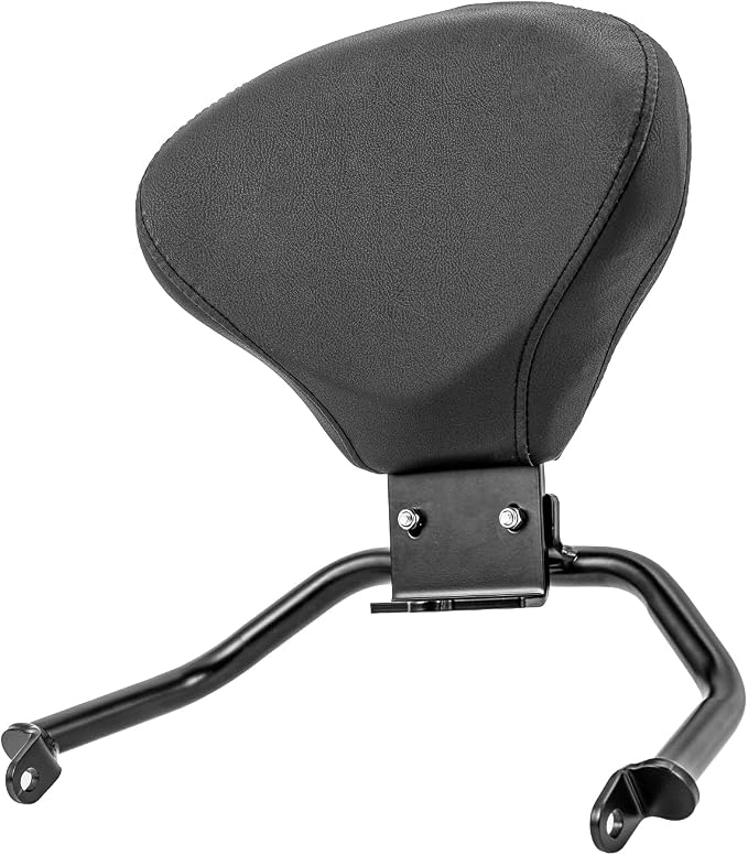 Motorcycle Sissy Bar Backrest for Kawasaki Eliminator 500 2025 2026 Eliminator500 Detachable Driver Passenger Back Rest Upright Rear Seat Leather