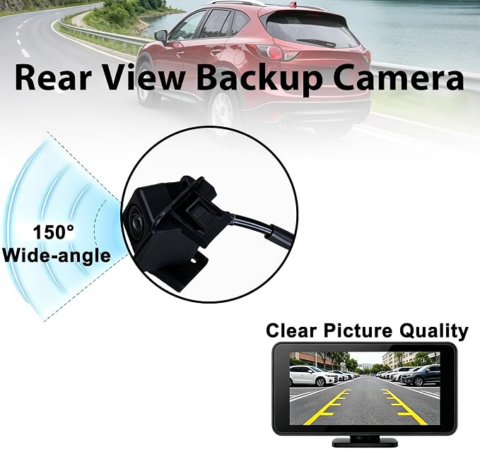 Rear View Backup Camera Compatible with Mazda CX-5 2013-2016 Parking Assist Camera Replace#MA1960108, K01567RC0A, K01567RC0,KD3367RC0,KD3367RC0A,KD3367RC0B, KD3367RC0C