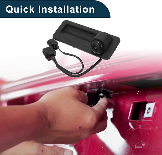 Rear View Camera for Hyundai Elantra 2017-2023 120-180 Degree No.95760F2001 License Plate Park Assist Camera Backup Reverse Camera
