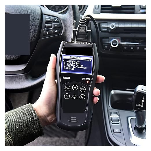 Automobile Fault Detector, VS890 OBD 2 Engine Fault Code Reader Analyzer VS 890 OBDII Car Diagnostic Scanner Tool Multi-Language