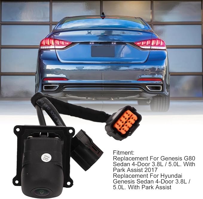 Rear Reverse Camera,Rear View Camera 95760?B1100 Image Camera Replacement for Genesis Sedan 2015 to 2017