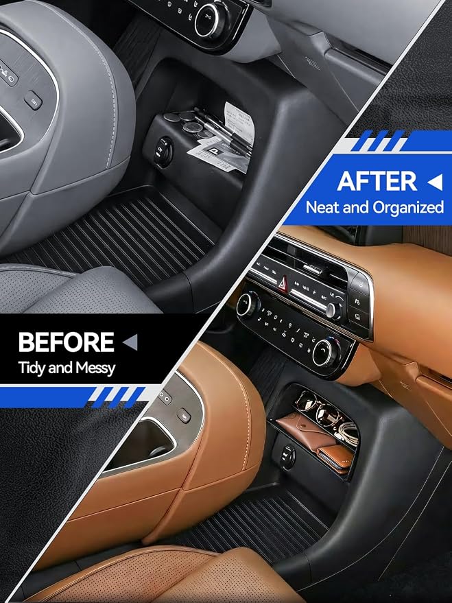 for Palisade Center Console Organizer for 2026 Hyundai Palisade All Trims Accessories Insert Tray Storage Box Container Durable ABS Material