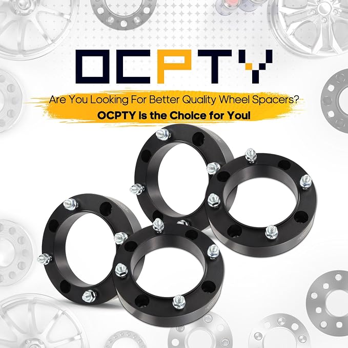 OCPTY 4PCS 4x156 to 4x156 Wheel Spacers 1.5" Wheel Adapters 3/8"-24 Studs 131mm Center fit for 2002 for Polaris for Magnum 325 2x4 / 2002 for Polaris for Magnum 325 4x4