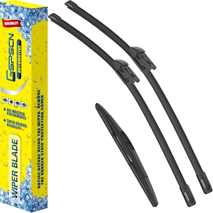 GSPSCN 3 Wipers For Subaru Crosstrek 2023-2018，Impreza 2023-2017，Original Equipment Windshield Wiper Blades Set 26"+16"+12" (Set of 3)