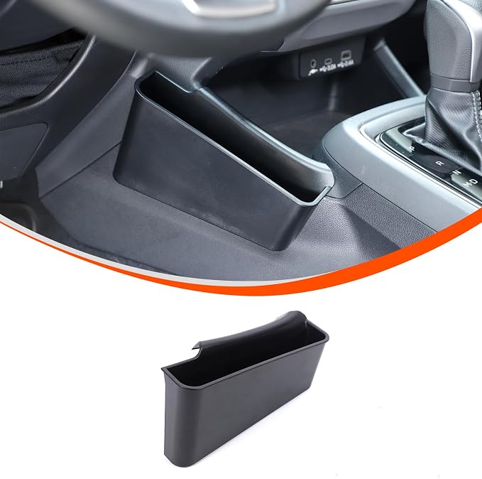 HAPPYHORSE Central control gear side Storage Box Tray Compatible with Subaru Crosstrek 2024 2025 Car Center Console gear panel Side Organizer Storage Box Tray Accessories