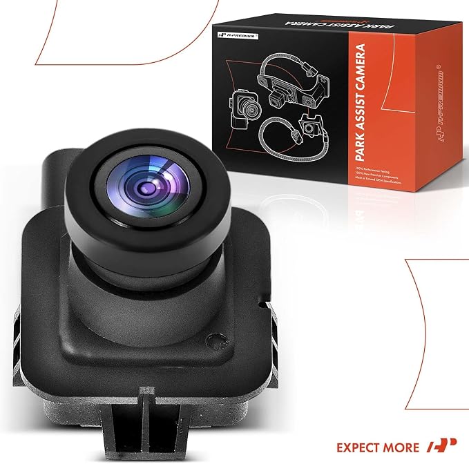 A-Premium Rear View Backup Camera Compatible with Ford | Parking Camera for 2017 2018 2019 Escape - Replace# GJ5Z-19G490-F