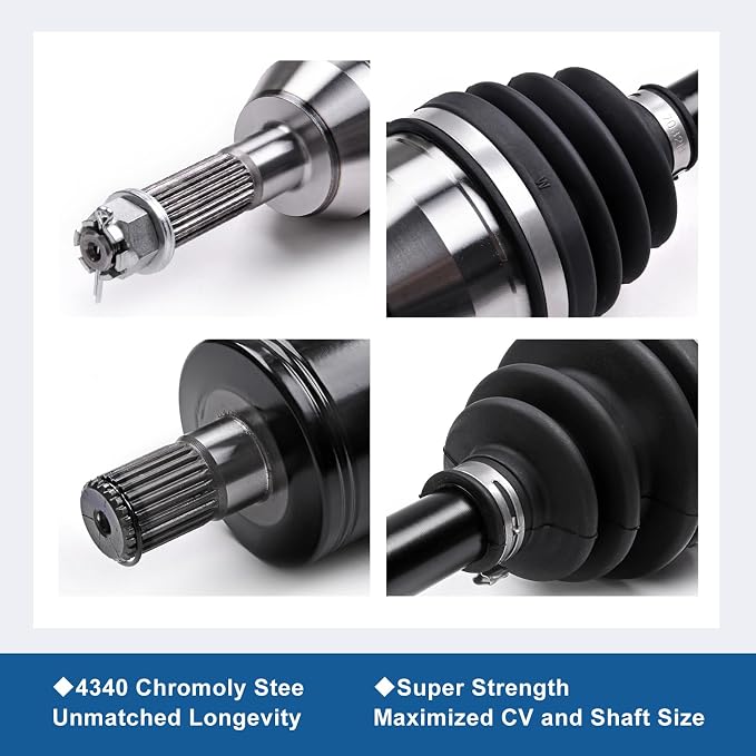 KLV Rear Left CV Axle for 2019-2023 Can Am Maverick Sport 1000 | 2019-2023 Maverick Sport 1000R 2019-2023 Maverick Sport Max 1000R Can-Am 2022-2023 Commander 700 ATV UTV 705502552