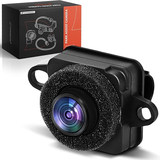 A-Premium Park Assist Camera Rear View Backup Reverse Camera Compatible with Select Dodge Models - Challenger 2015 2016 2017 2018 2019 2020 2021 2022 Coupe - Replace# CH1960122
