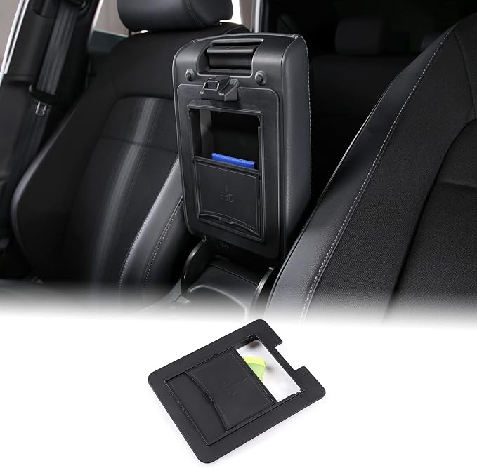 Car Armrest Hidden Storage Box Compatible with Honda Civic 2022 Auto Center Console Handrail Privacy Storage Box Organizer Tray Armrest Storage Box Container Insert Pallet Manager Interior Accessories