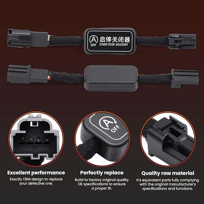 Auto Start Stop Eliminator Compatible with 2022-2025 Jeep Wagoneer, Easy-Install Autostop Eliminator Compatible Jeep Wagoneer Accessories